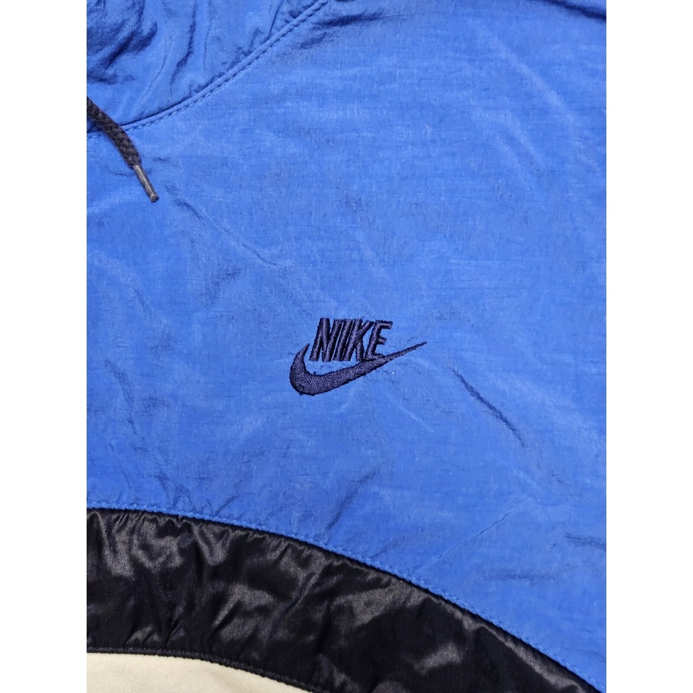 Vintage 90's 80's Nike International Sweatshirt Blue Pullover Crewneck L USA - Picture 2 of 11
